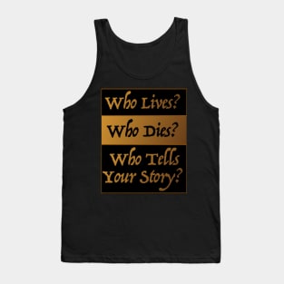 Straight Outta Hamilton - Special Font Tank Top